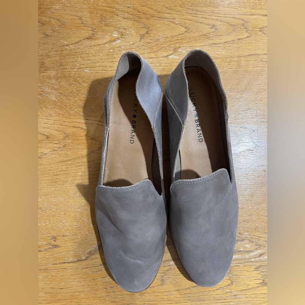 Lucky Brand Cahill leather flat